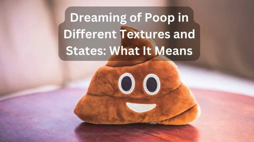 Dreaming of Poop in Different Textures and States What It Means